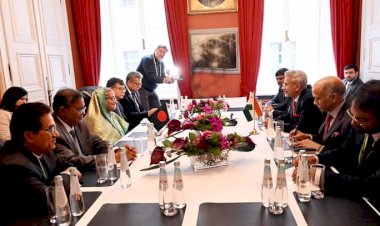 ভারতের পররাষ্ট্রমন্ত্রীর সাথে প্রধানমন্ত্রী শেখ হাসিনার সাক্ষাৎ