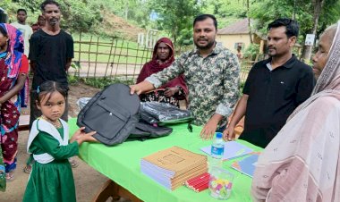 উপকরণ এর অভাবে ঝরে পড়ছে চা বাগানের শিক্ষার্থীরাপর্ব৩