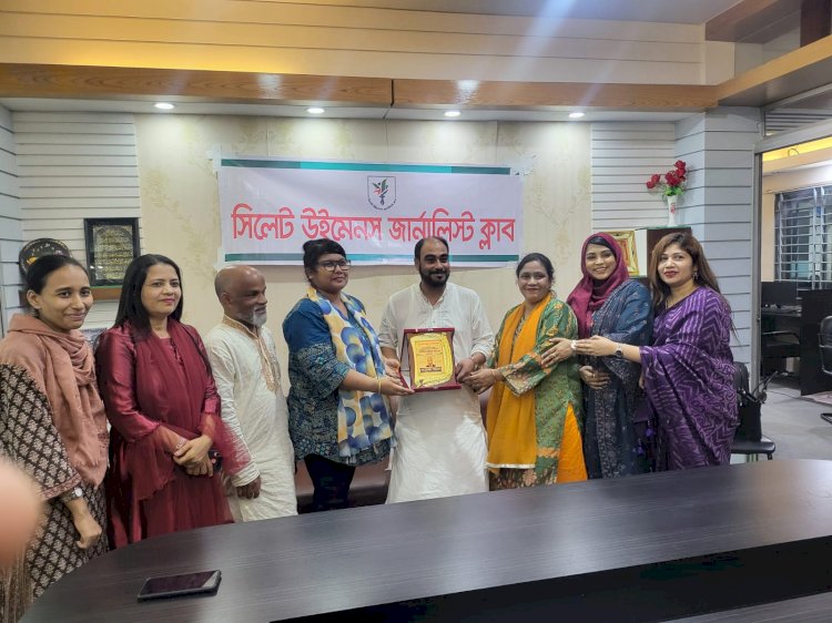 যুক্তরাজ্য প্রবাসী সাংবাদিক অলিউর রহমান খানের সাথে সিউজার শুভেচ্ছা বিনিময়