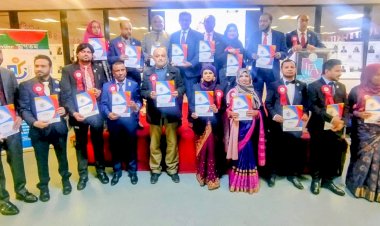 আনন্দঘন পরিবেশে ইউকে বাংলা রিপোর্টার্স ইউনিটির অভিষেক সম্পন্ন