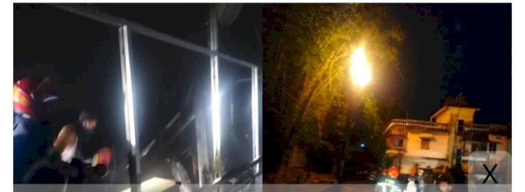 সিলেট ওসমানী বিমানবন্দরে আগুন